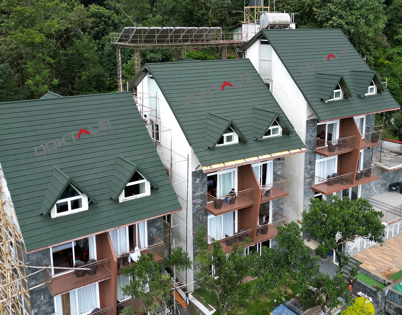 DOKTALE stone coated roofing